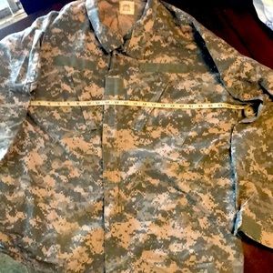 Camo uniform shirt XLarge Long